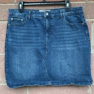 Anne Klein Denim Skirt Size 14